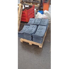 Нож грейдерный боковой КРД4Л левый ГОСТ22-1285-83