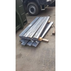 Нож грейдерный 1820×180×12 мм 7 отверстий Сталь 65Г