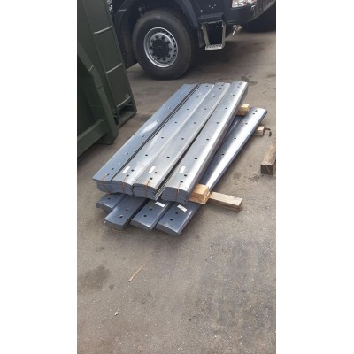 Нож грейдерный 1820×180×12 мм 7 отверстий Сталь 65Г