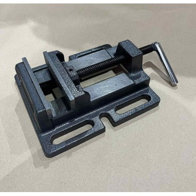 Лещата верстатні низькі ТМС-125 із затискною частиною 125 мм