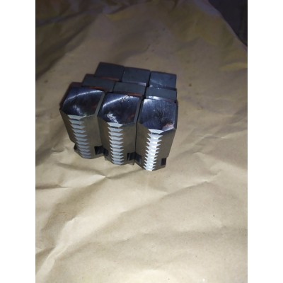 Кулачки прямые к патрону токарному D=250 мм Шаг 9 мм