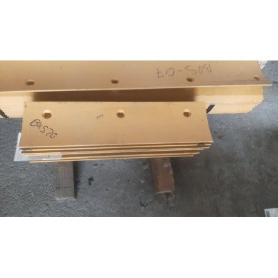 Нож грейдерный 600×152×16 мм 3 отверстия М16