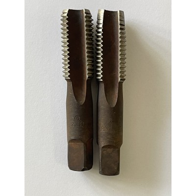 Мітчик ручний 22х2, 5мм комплект з 2шт лівий