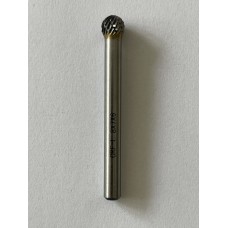 Борфреза сферическая D 8х7х6х65мм d BK8