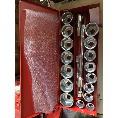 Набор торцевых головок ВИЗ-6А (30мм-80мм) 21предмет