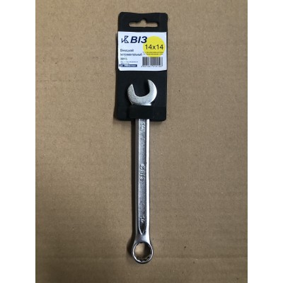 Ключ гаечный комбинированный 14х14мм ВИЗ ХШ