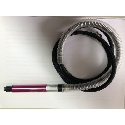 Шлифовально-гравировальная пневмошлифмашинка НГ-010К с гибким валом и комплектом головок