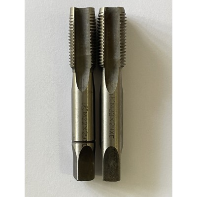 Мітчик ручний 22х2, 0мм комплект з 2шт