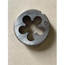 Плашка М 16х1,25мм для метрической резьбы 9ХС