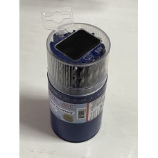 Набор сверел из 19шт Ц/Х Р6М5 А1 1,0-10,0мм