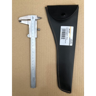 Штангенциркуль 150мм нониус 1/20-1/128мм., со стоп винтом