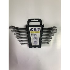 Набор ключей гаечных рожковых ВИЗ-6И ХШ (6х7 8х9 10х11 12х13 14х15 13х17) пласт. тр.