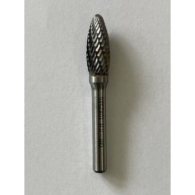 Борфреза пламеевидная Н 10х25х6х65мм d ВК8