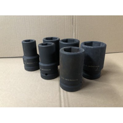 Набор головок ударних НГ-003 (22,24,32,35,38,41)