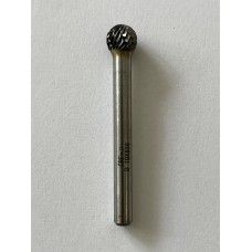 Борфреза сферическая D 10х8х6х65мм d BK8