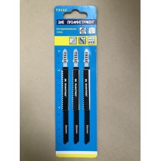 Пилочка 100х2,75мм для электрического лобзика прямой быстрый рез дерева Т311С (3 шт)