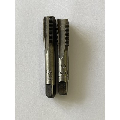 Метчик трубный 1/8' комплект из 2шт