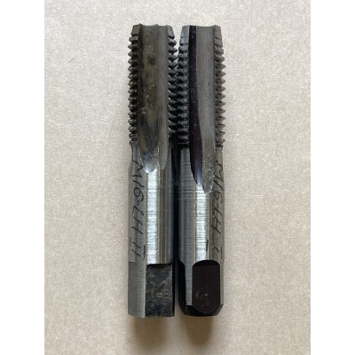 Мітчик ручний 16х2, 0мм комплект з 2шт лівий