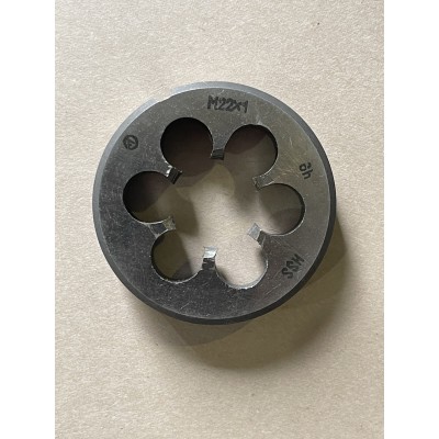 Плашка М 22х1,0мм для метрической резьбы Р6М5