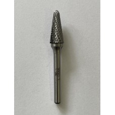 Борфреза коническая с закруглённым концом L 12х28,0х6,0х55мм d BK8