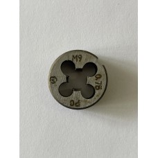 Плашка М 9х0,75мм для метрической резьбы 9ХС
