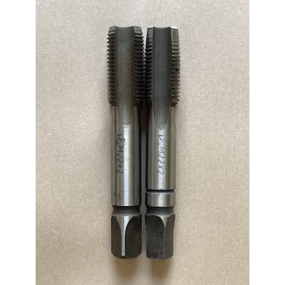 Метчик М/Р 22х2,0мм комплект из 2шт