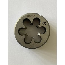 Плашка М 24х3,0мм для метрической резьбы 9ХС