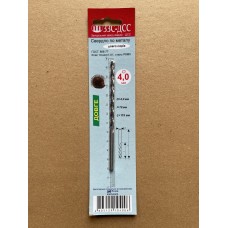 Сверло 4,0мм Ц/Х длинная серия Р6М5 А1 в блистере