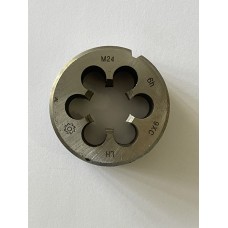 Плашка М 24х3,0мм для метрической резьбы 9ХС левая