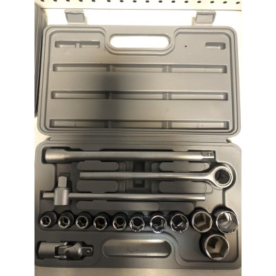 Набор торцевых шестигранных головок (10-27мм) 16 предметов ВИЗ-2В