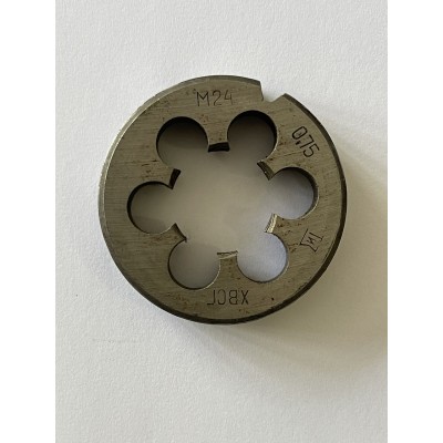 Плашка М 24х0,75мм для метрической резьбы ХВСГ