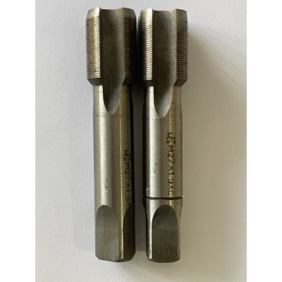 Мітчик ручний 27х1, 0мм комплект з 2шт