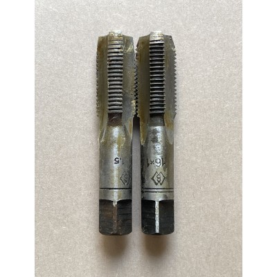 Мітчик ручний 16х1, 5мм комплект з 2шт