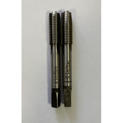 Мітчик ручний 12х1, 5мм комплект з 2шт