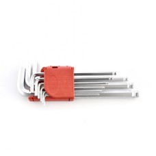 Набор ключей имбусовых с шаром 1,5-10мм (9шт) длинные