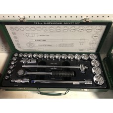 Набор торцевых шестигранных головок 1/2' (8-32мм) 27 штук Eastman