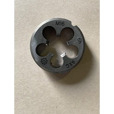 Плашка М 16х2,0мм для метрической резьбы 9ХС