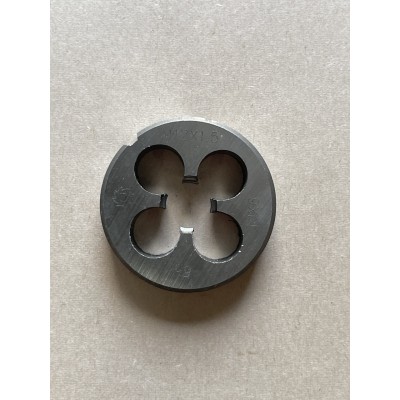 Плашка М 12х1, 5мм для метричного різьблення 9ХС