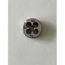 Плашка М 5х0,8мм для метрической резьбы 9ХС