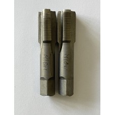 Метчик ручной 16х1,0мм комплект из 2шт