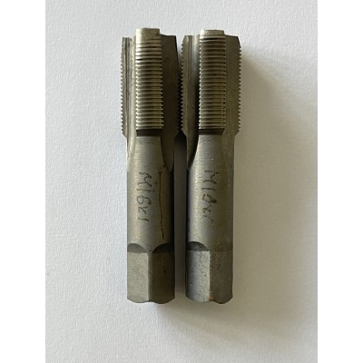 Мітчик ручний 16х1,0мм комплект з 2шт