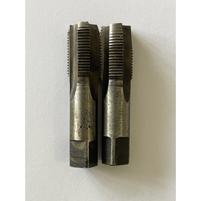 Метчик трубный 3/8' комплект из 2шт