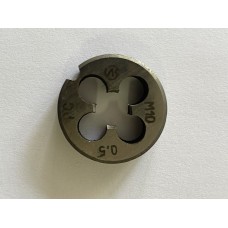 Плашка М 10x0,5мм для метрической резьбы 9ХС