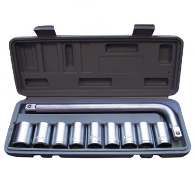 Набор торцевых шестигранных головок ВИЗ-1В (8-21) 11 предметов