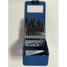 Набор сверел из 25шт Ц/Х Р2М1 1,0-13,0мм
