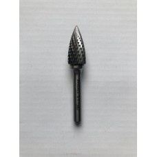 Борфреза сфероконическая с заострённым концом G 12х25х6х65мм d ВК8