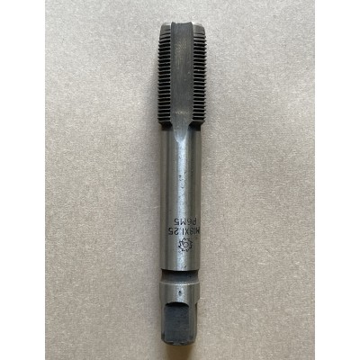 Метчик М/Р 18х1,25мм для сквозных отверстий