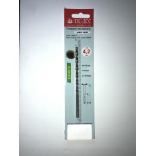 Сверло 4,2мм Ц/Х длинная серия Р6М5 А1 в блистере