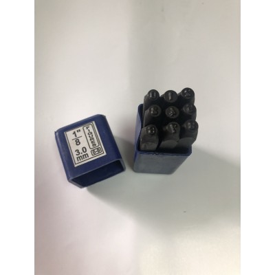 Клейма цифровые №3 набор из 9шт. Eastman