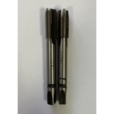 Мітчик ручний 12х1,0мм комплект з 2шт